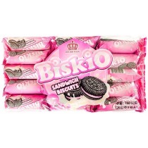 【馬來西亞】Biskio草莓夾心餅乾 (30條/入)